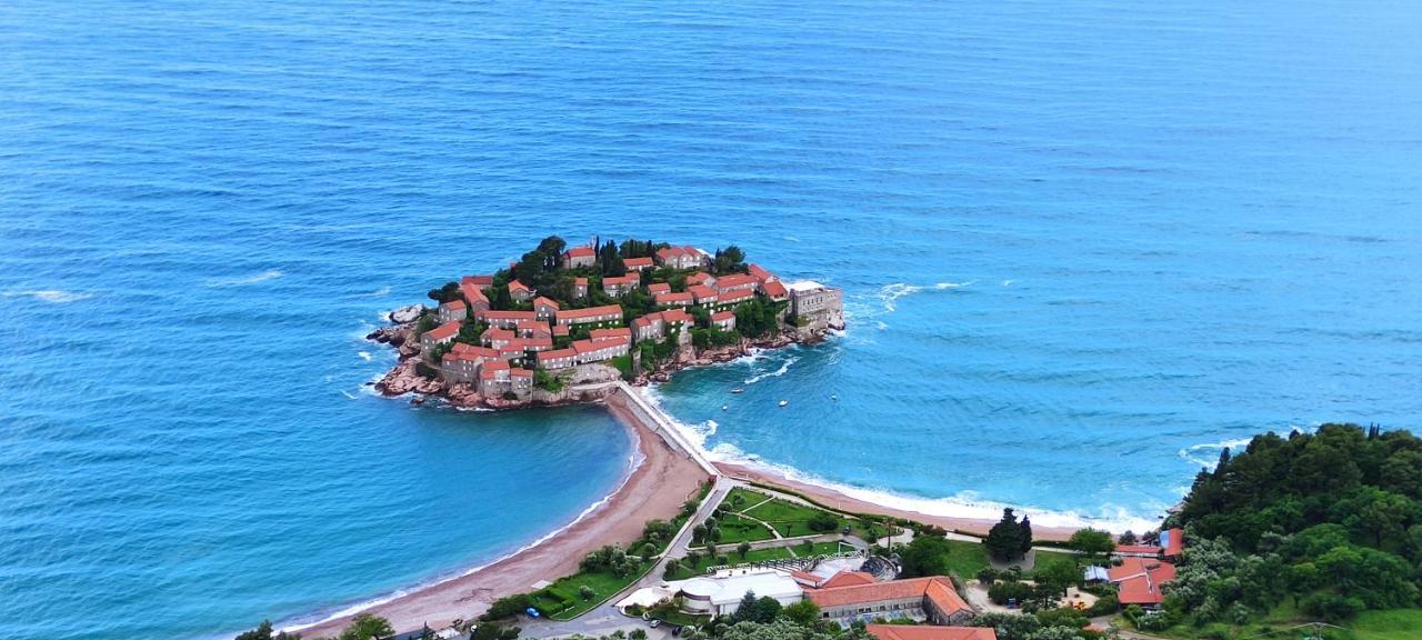 Zoran Apartments Sveti Stefan Exterior foto