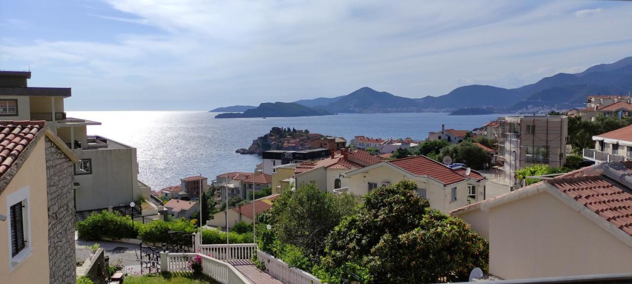 Zoran Apartments Sveti Stefan Exterior foto